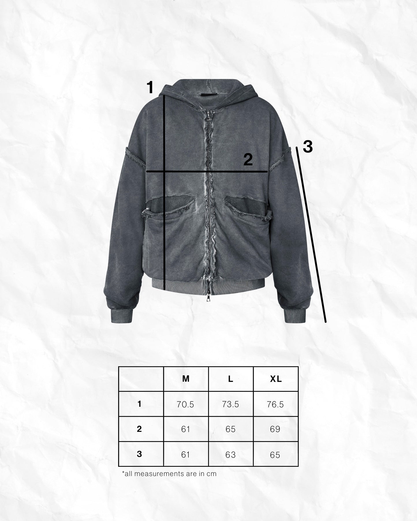 FOLDING ZIP UP - STONE