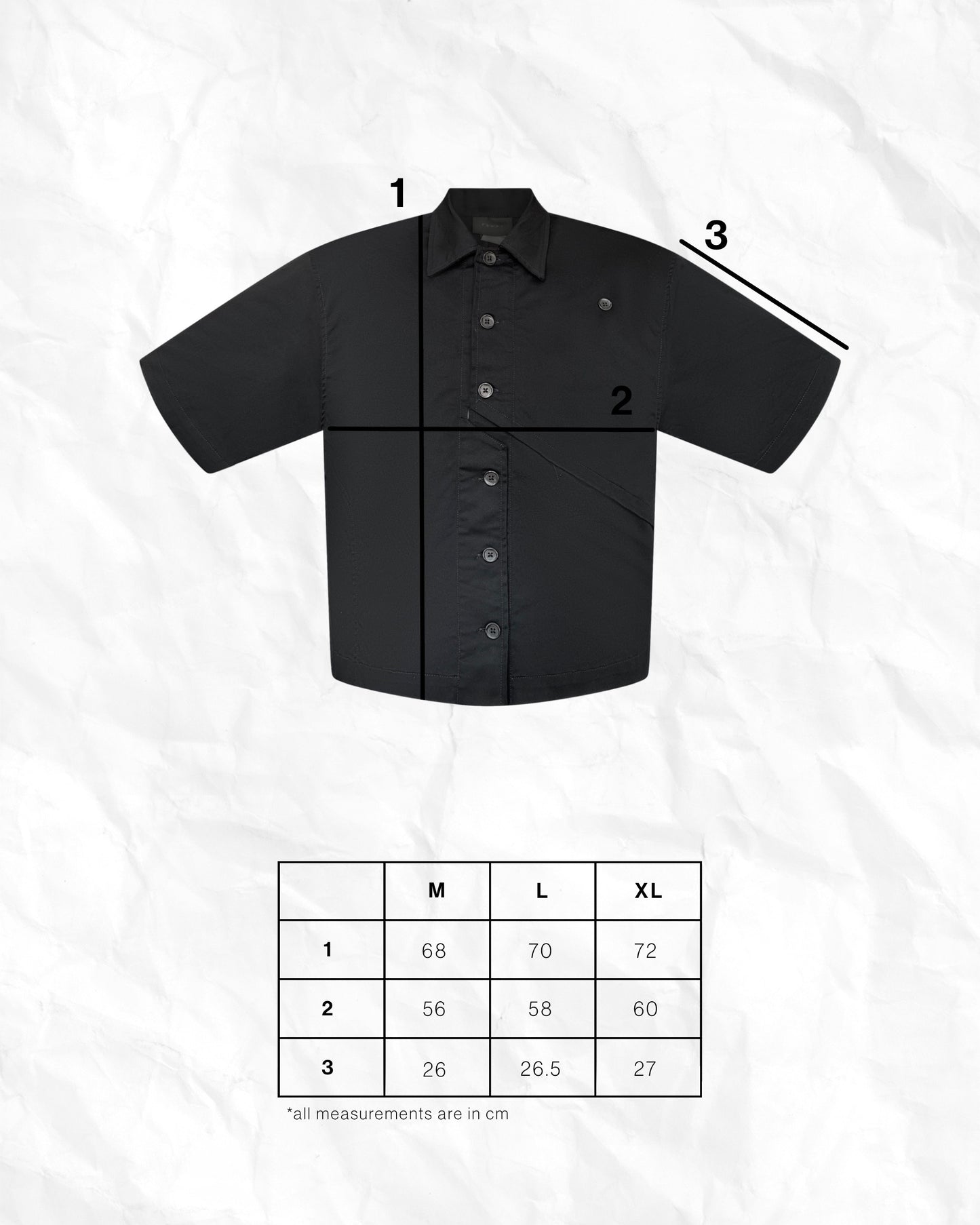 Folding Shirt - Black