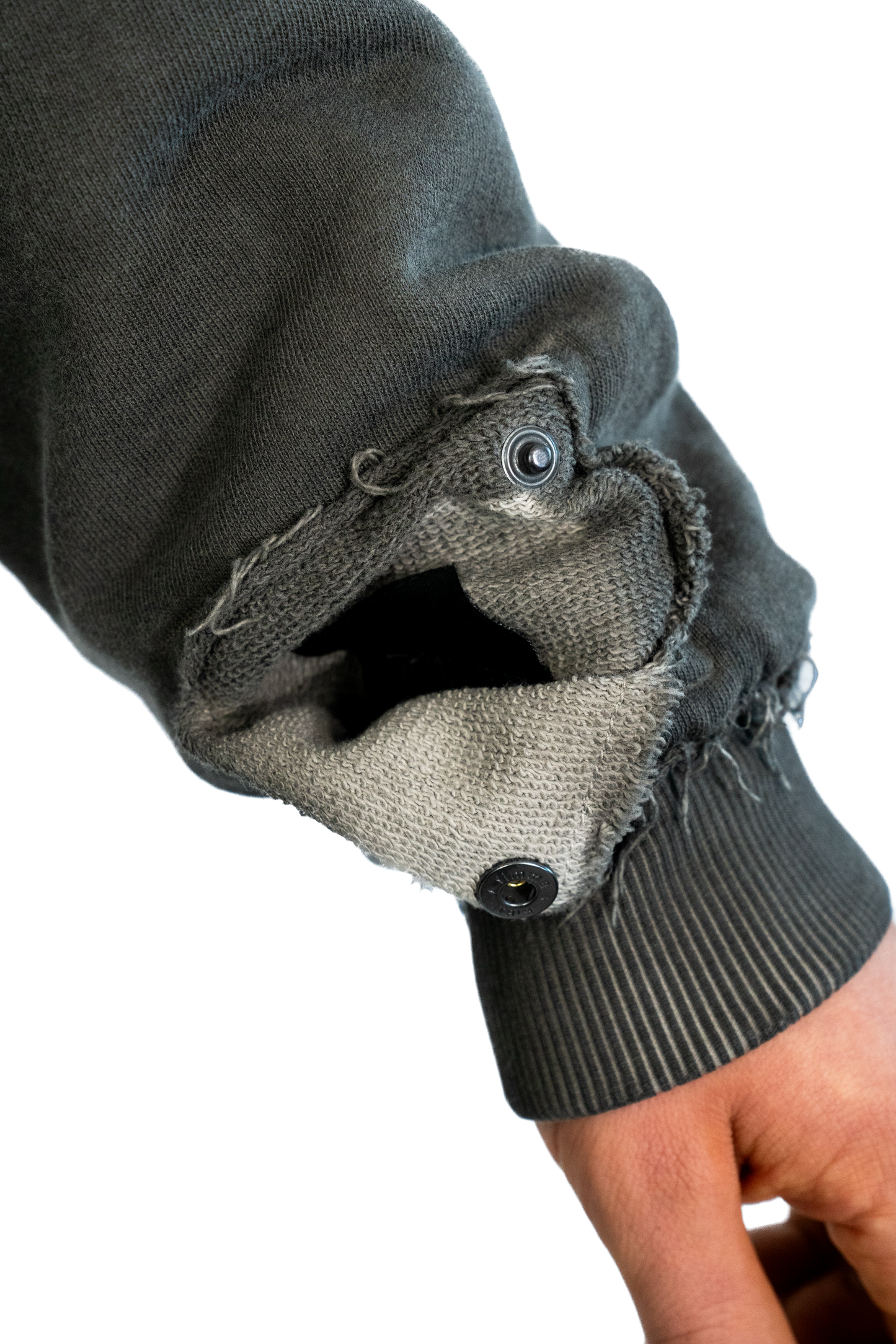 FOLDING ZIP UP - STONE