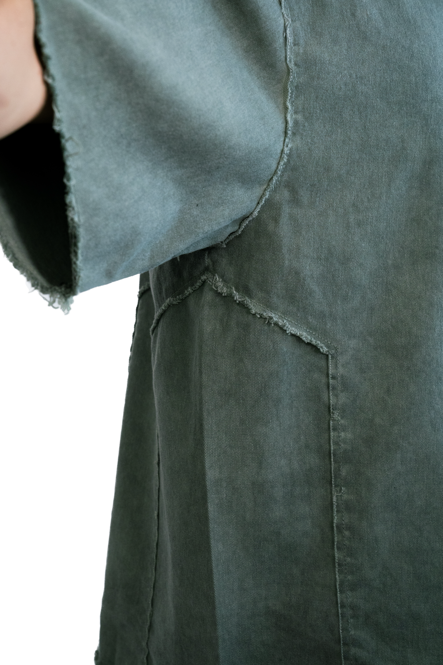 FOLDING SHIRT - GREEN SLATE