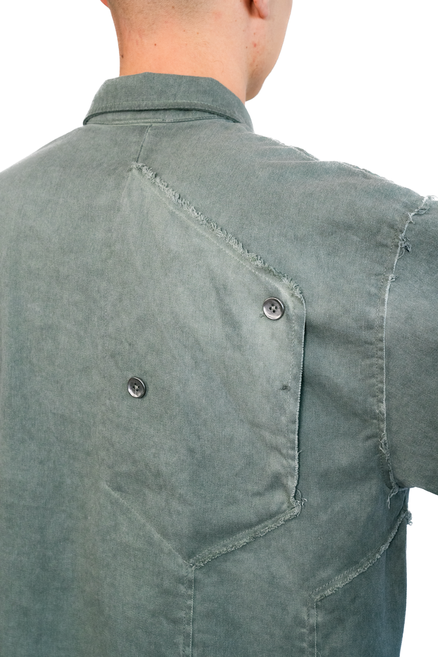 FOLDING SHIRT - GREEN SLATE