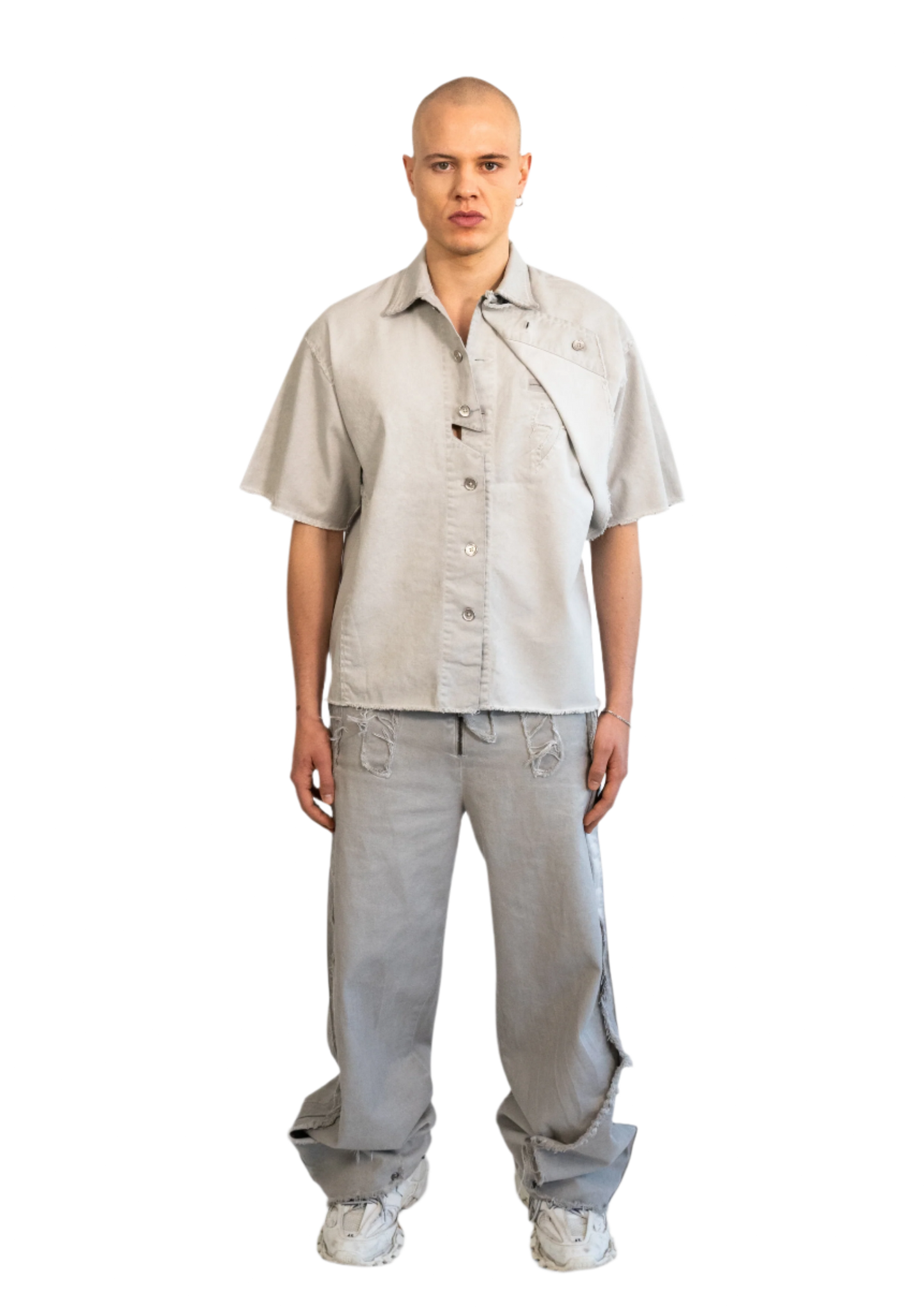 FOLDING SHIRT - ASH