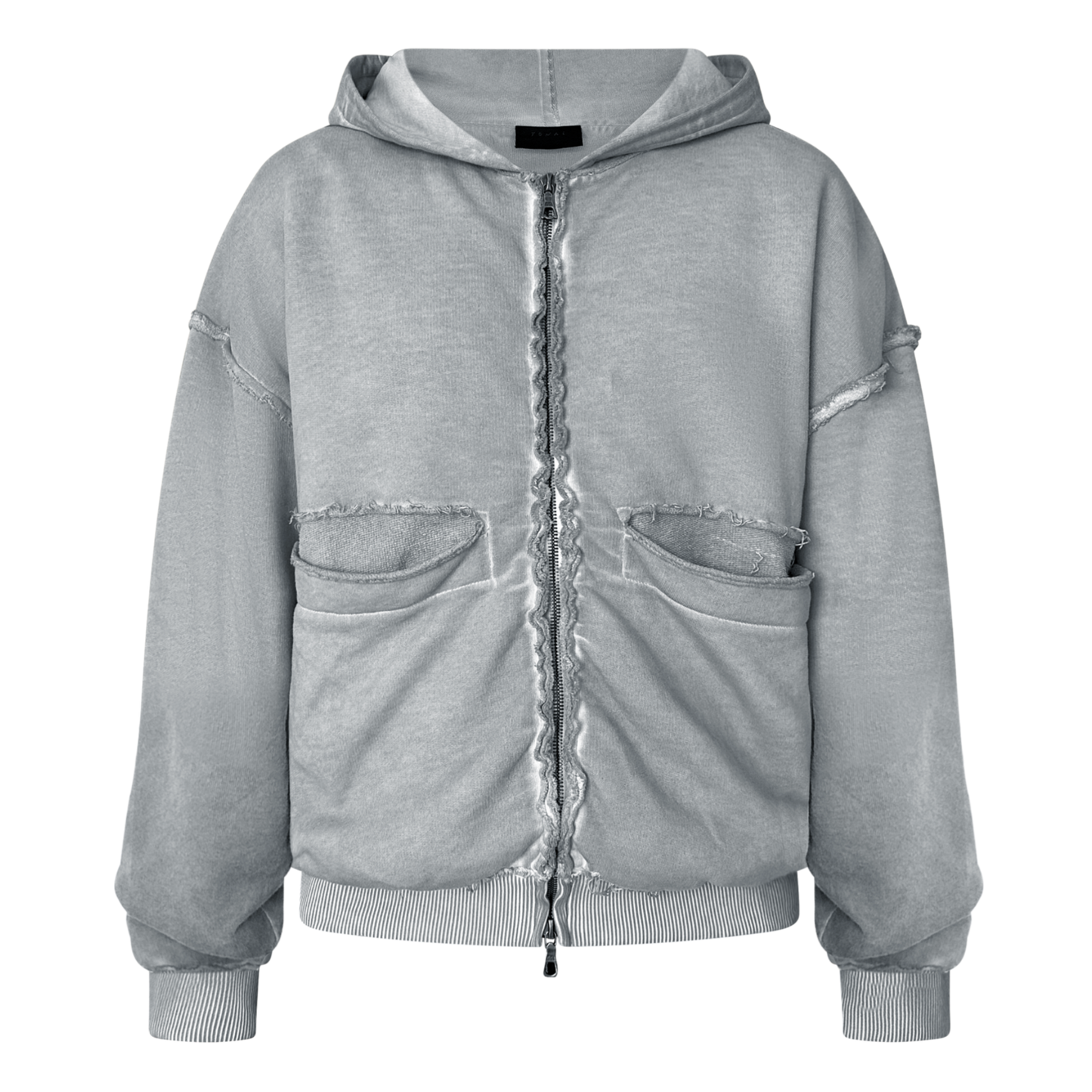 FOLDING ZIP UP - ASH