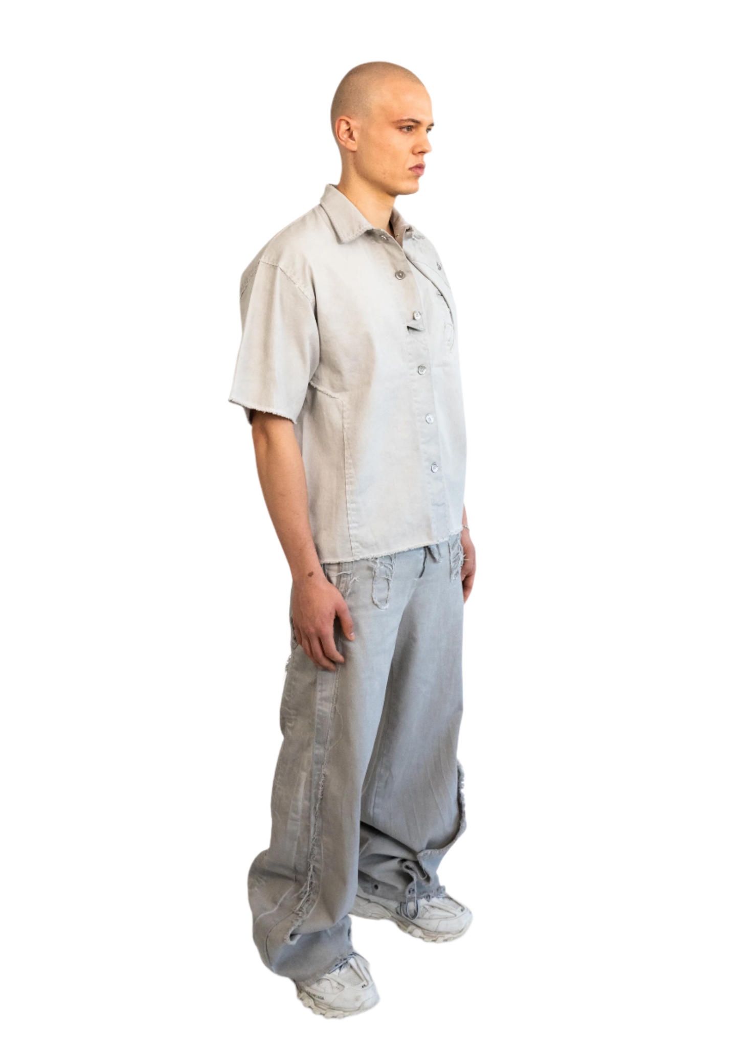 FOLDING SHIRT - ASH