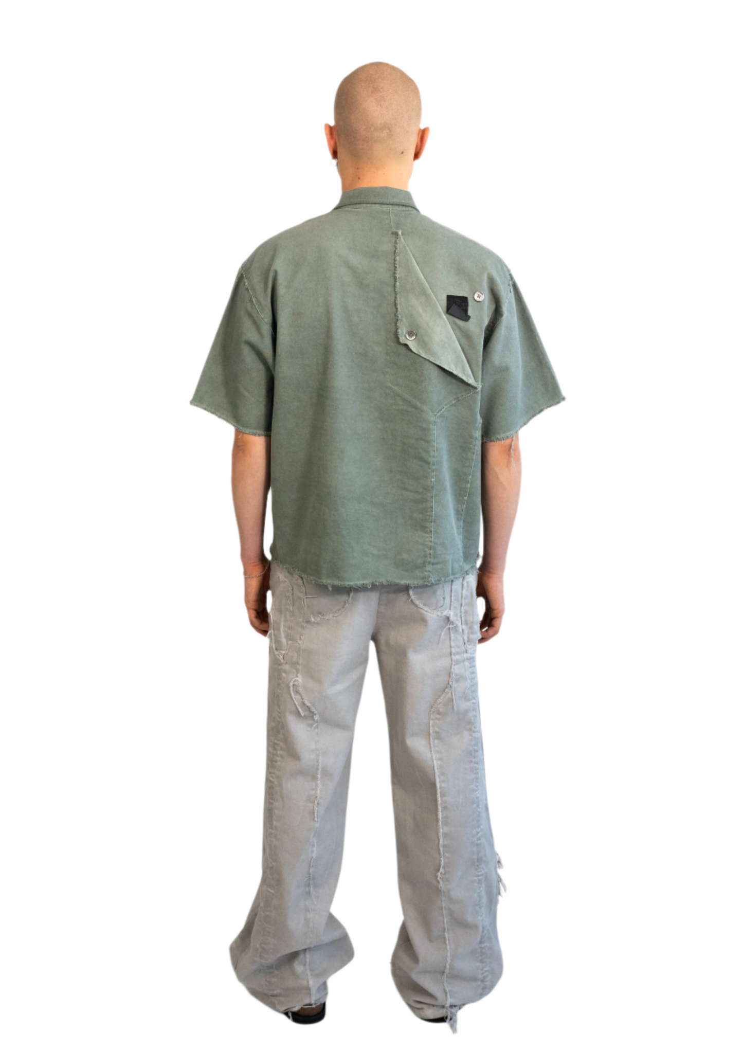 FOLDING SHIRT - GREEN SLATE