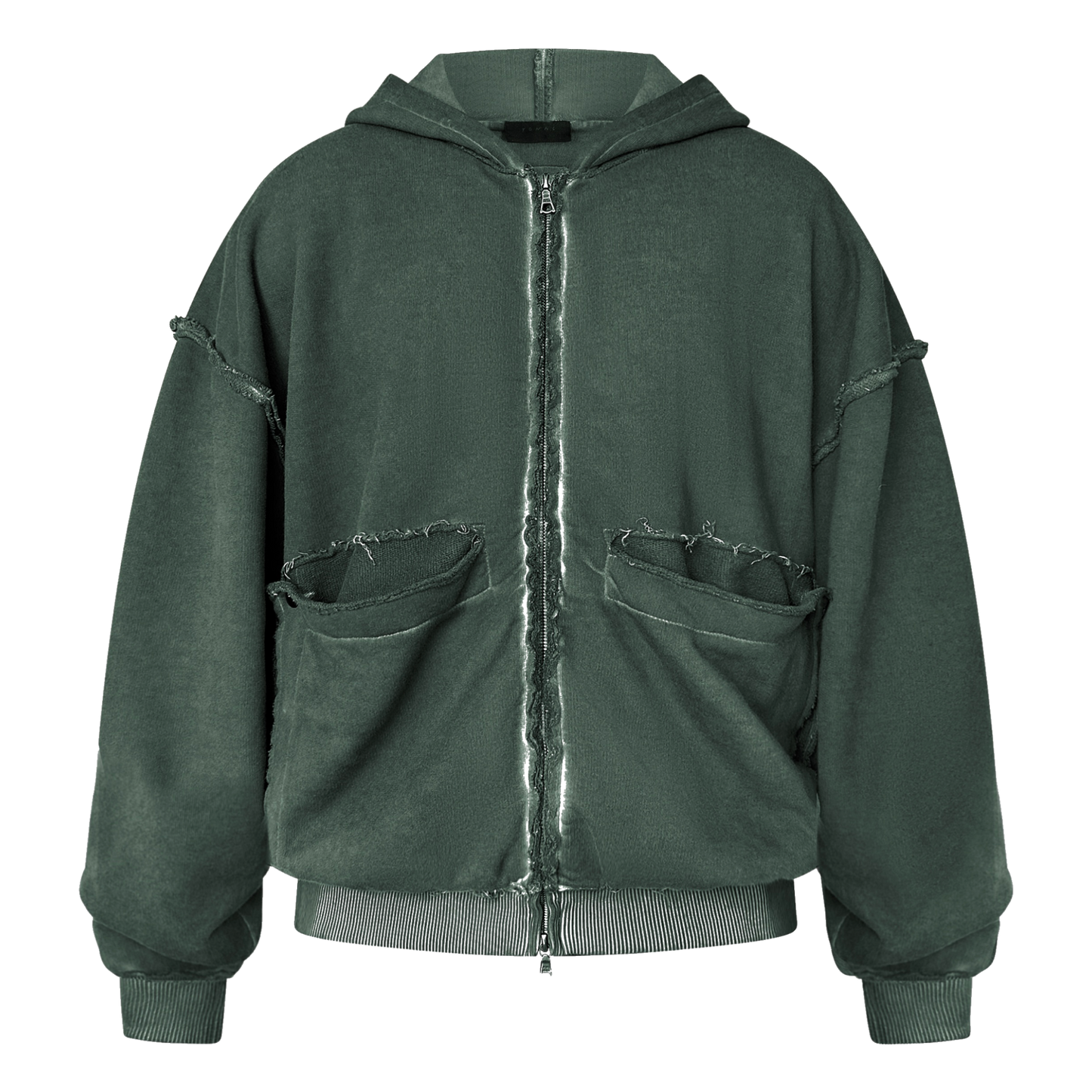 FOLDING ZIP UP - GREEN SLATE