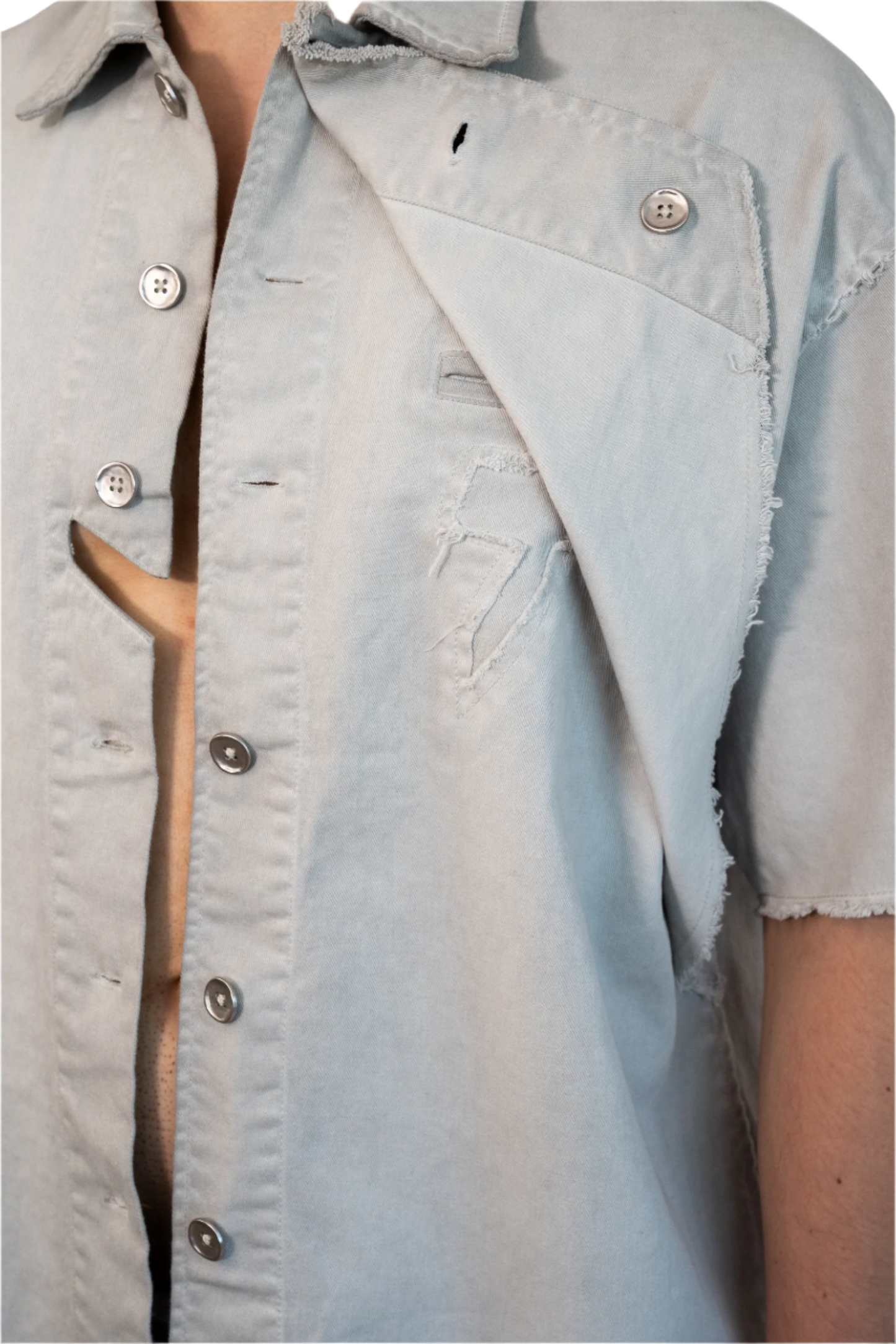 FOLDING SHIRT - ASH