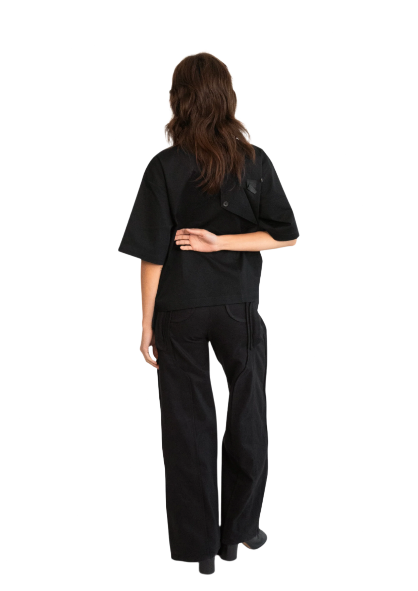 FOLDING SHIRT - BLACK