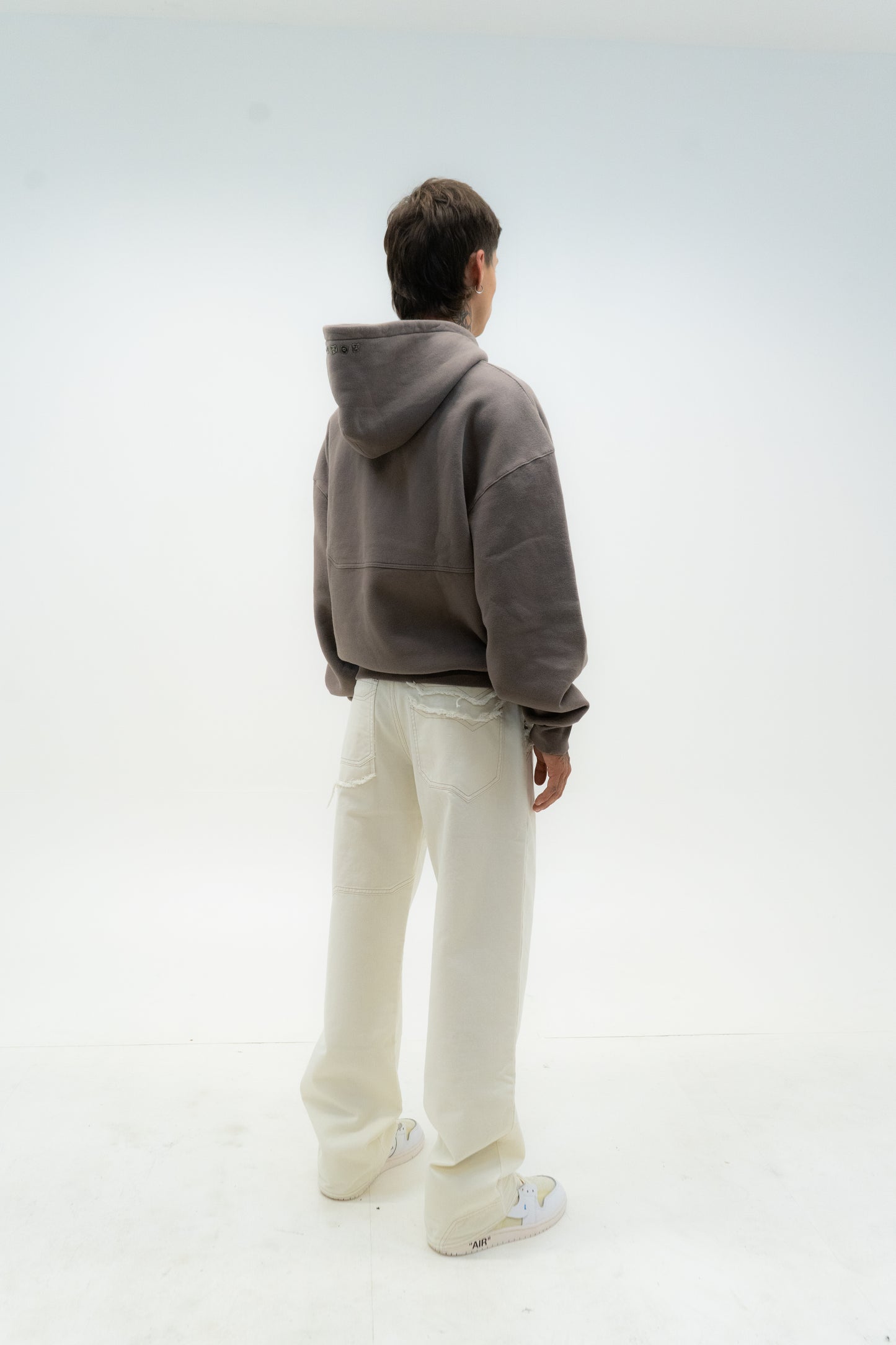 French Pocket Hoodie - Iron