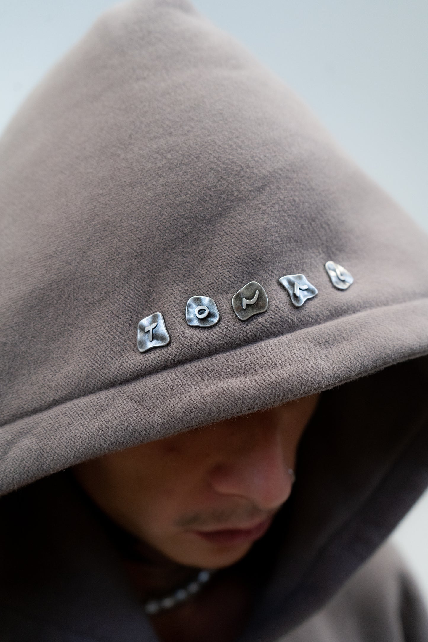 French Pocket Hoodie - Iron