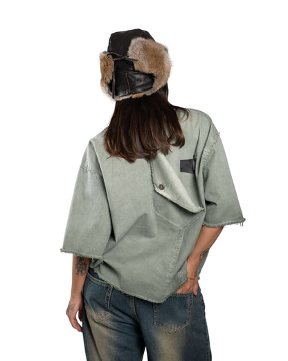 FOLDING SHIRT - GREEN SLATE