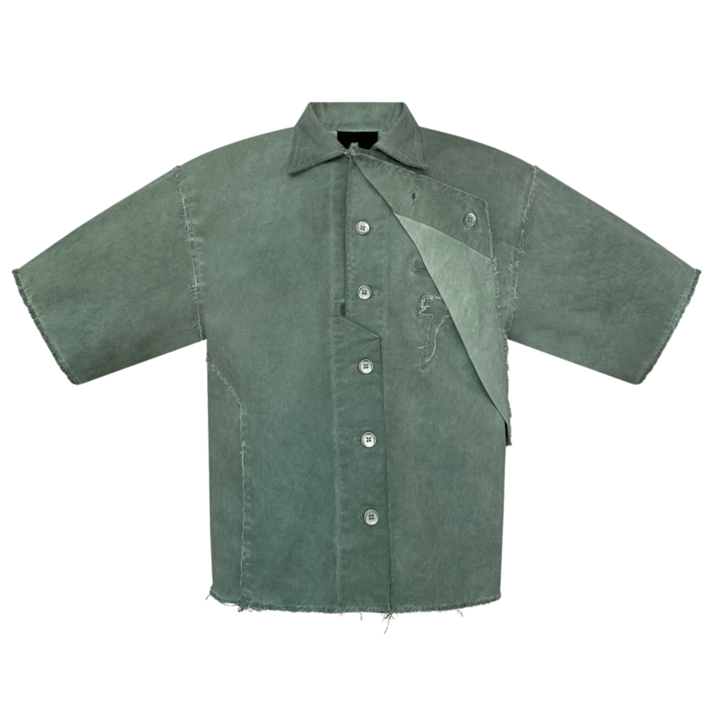 FOLDING SHIRT - GREEN SLATE