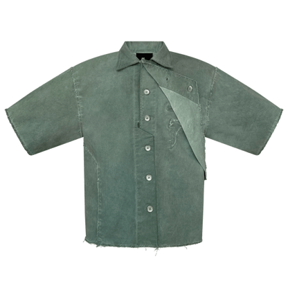 FOLDING SHIRT - GREEN SLATE