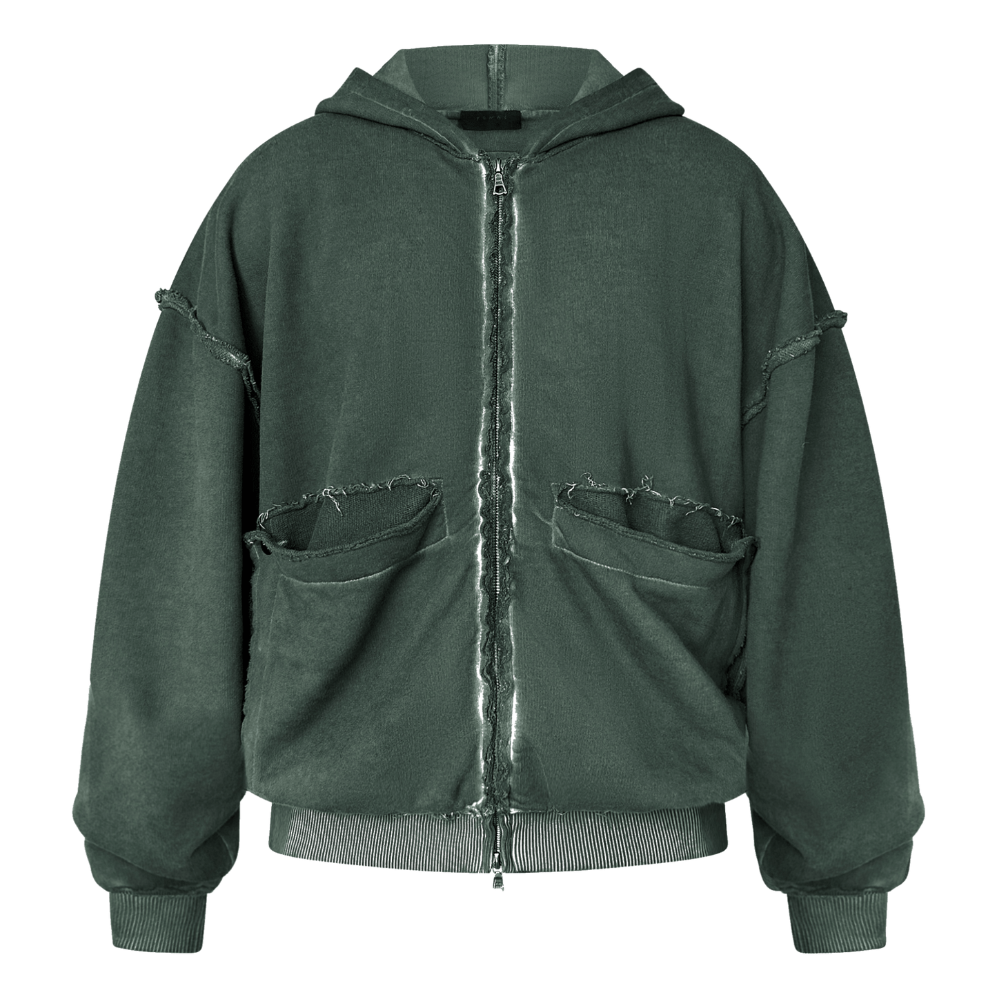 FOLDING ZIP UP - GREEN SLATE