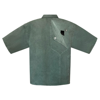 FOLDING SHIRT - GREEN SLATE