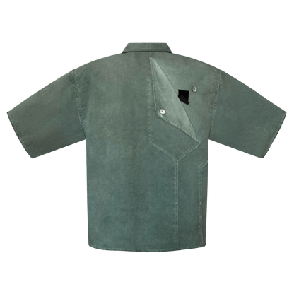 FOLDING SHIRT - GREEN SLATE