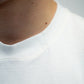 Wavy Neck T-Shirt - Raw White