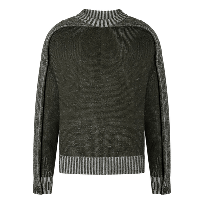 SCARF KNIT - OLIVE