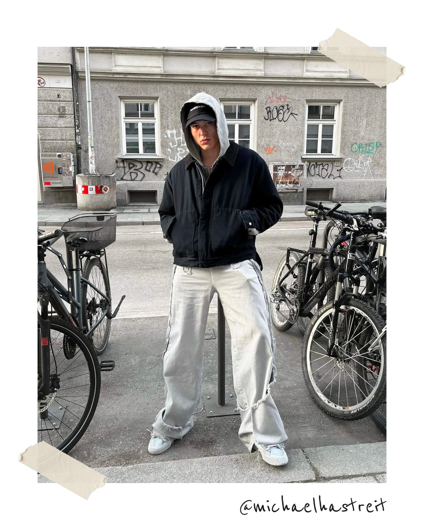 FOLDING DENIM - ASH