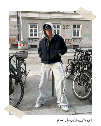 FOLDING DENIM - ASH