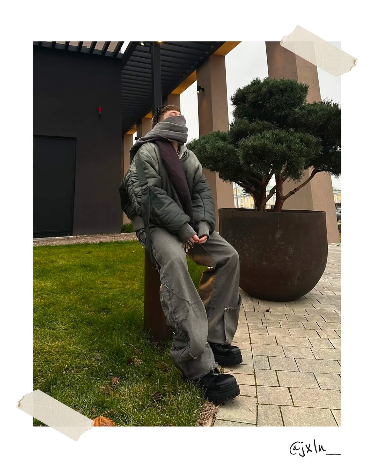 FOLDING DENIM - STONE