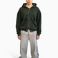 Folding Zip Up - Green Slate