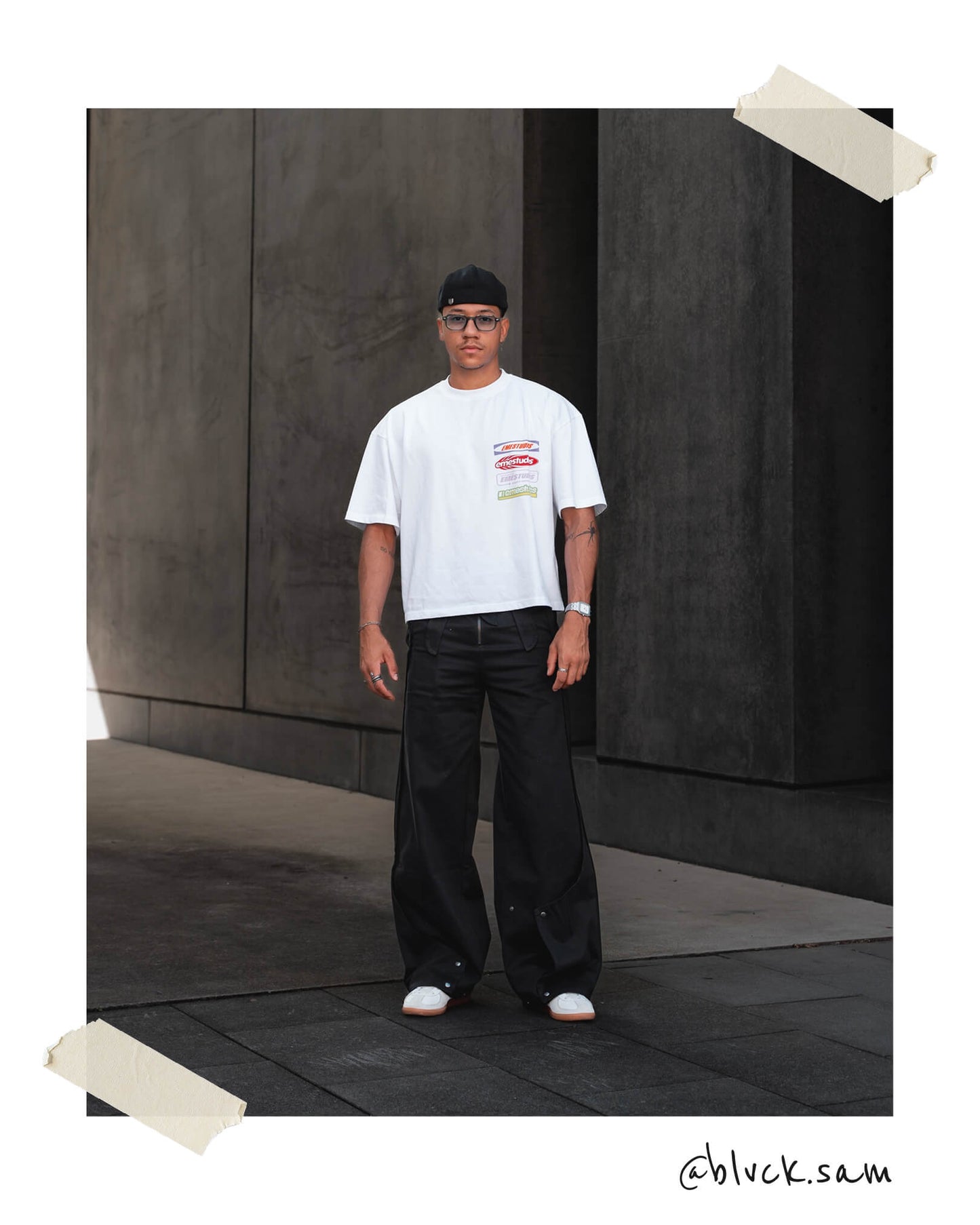 FOLDING PANTS - BLACK