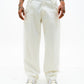 Frayed Denim - Cream