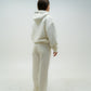 French Pocket Hoodie - Cream