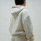 French Pocket Hoodie - Cream