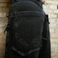 Frayed Denim - Black