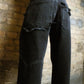 Frayed Denim - Black