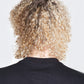 Wavy Neck T-Shirt - Black